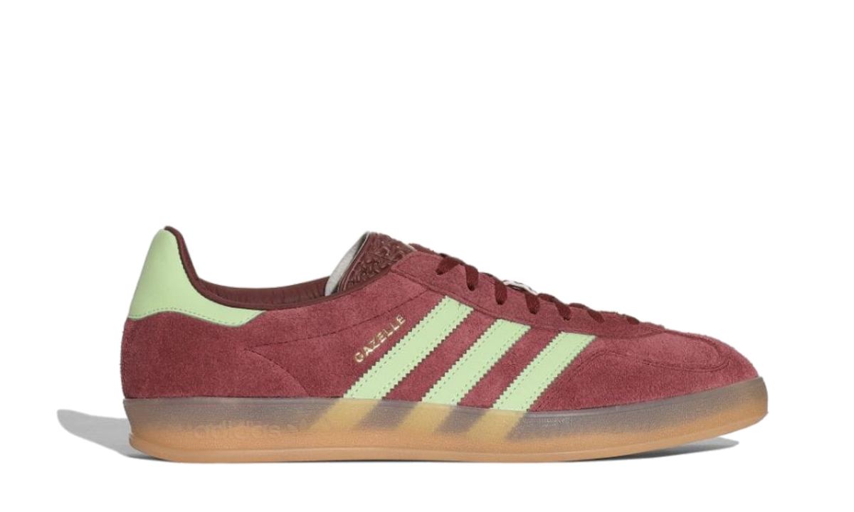 Adidas Gazelle Indoor Shadow Red Semi Green
