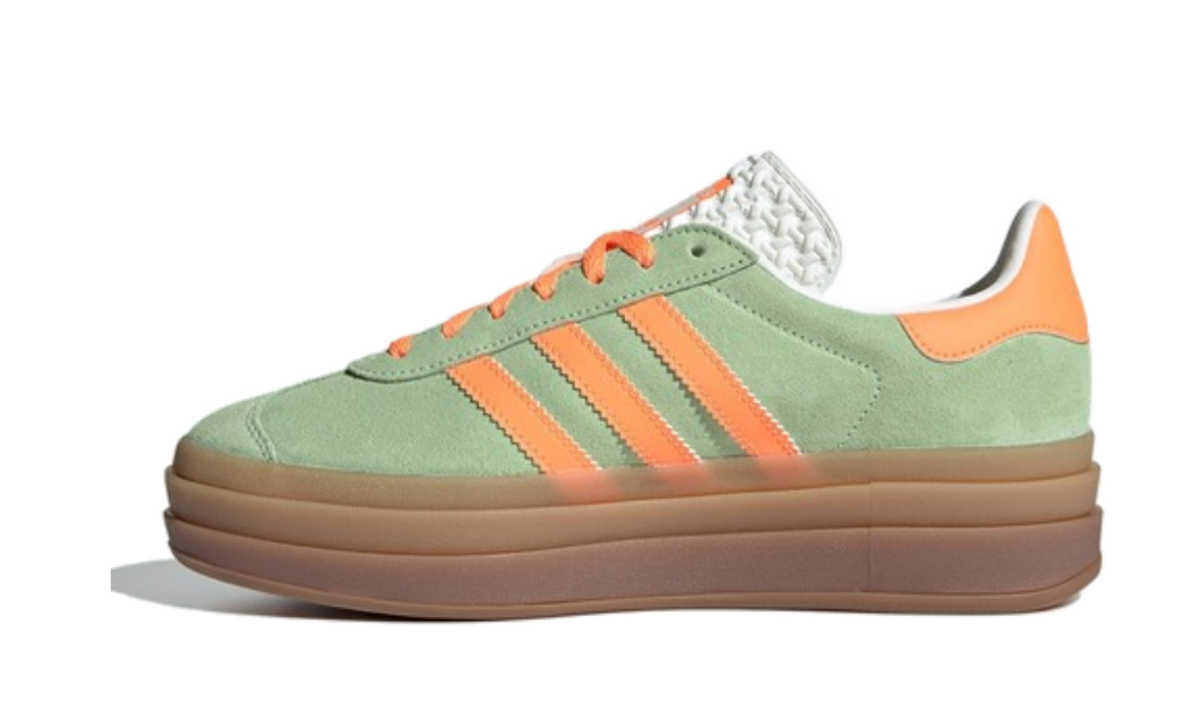 Adidas Gazelle Bold Green Orange