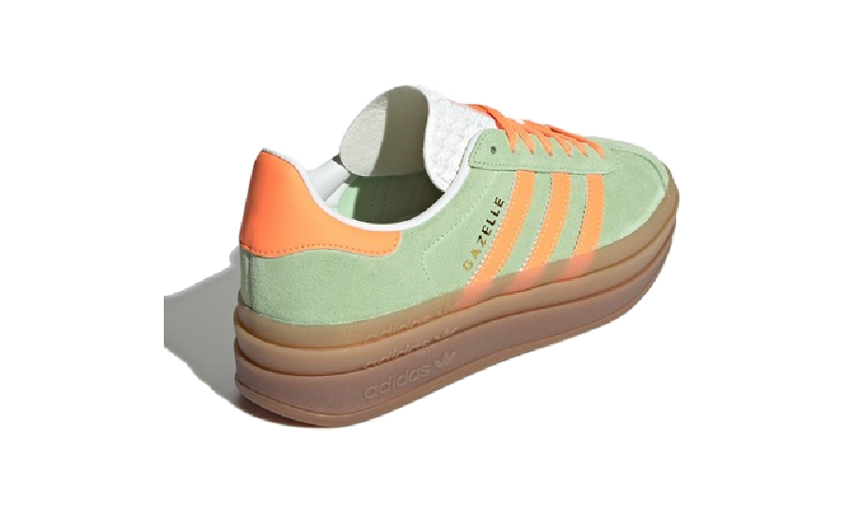 Adidas Gazelle Bold Green Orange