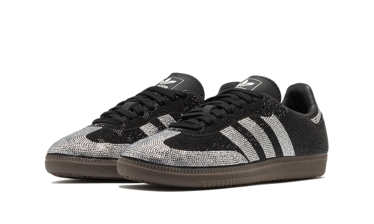 Adidas Samba OG Rhinestone Black Silver