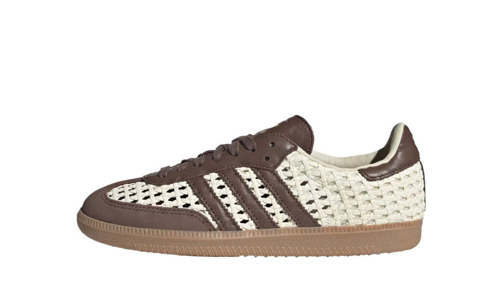 Adidas Samba OG Basketweave Cream White Earth Strata