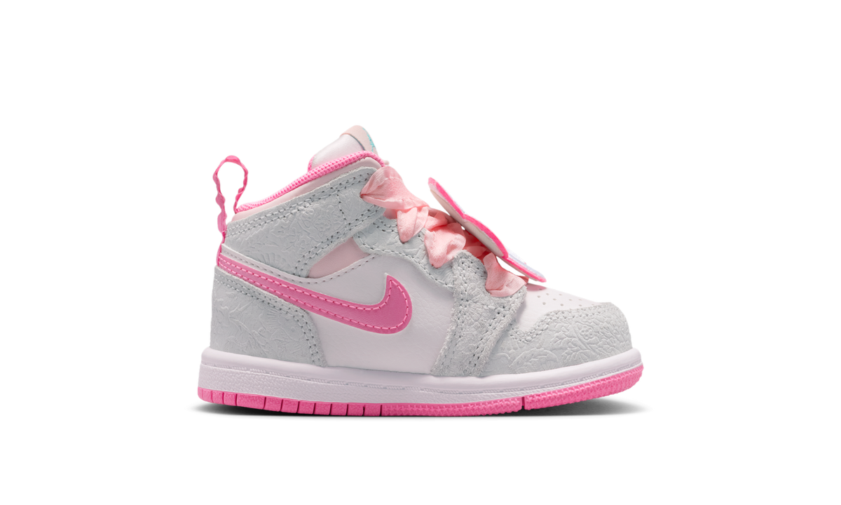 Air Jordan 1 Mid SE Spring Flowers (TD) II0590-001 — Vista 2