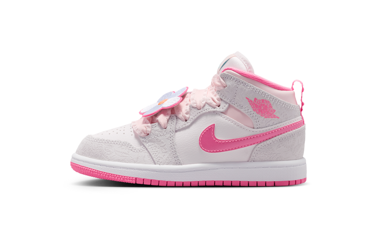 Air Jordan 1 Mid SE Spring Flowers (PS) II0591-001 — Vista 1