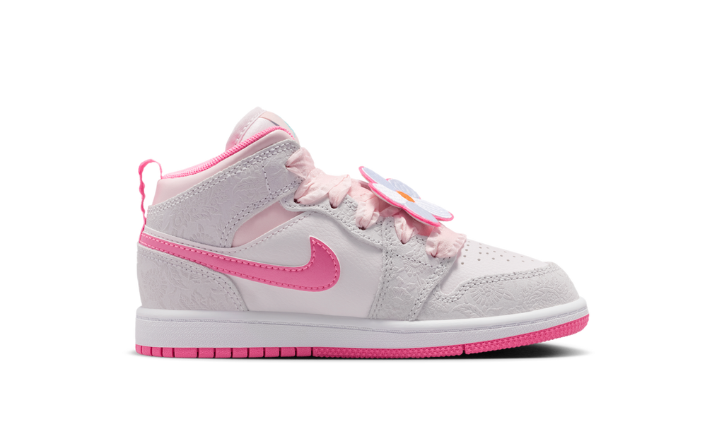 Air Jordan 1 Mid SE Spring Flowers (PS) II0591-001 — Vista 2