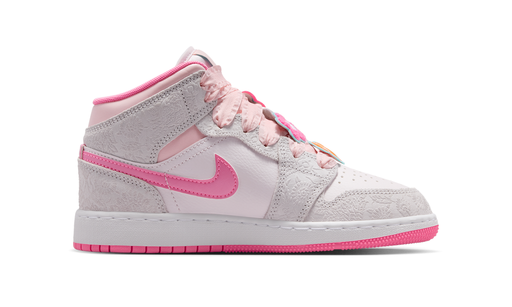 Air Jordan 1 Mid ALT SE Spring Flowers (GS) II0592-001 — Vista 2