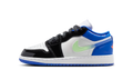 Air Jordan 1 Low SE Game Royal Black Bright Mango (GS) II1249-400 — Vista 1