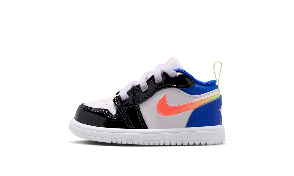 Air Jordan 1 Low ALT SE White Black Royal Bright Mango (TD) II1251-100 — Vista 1
