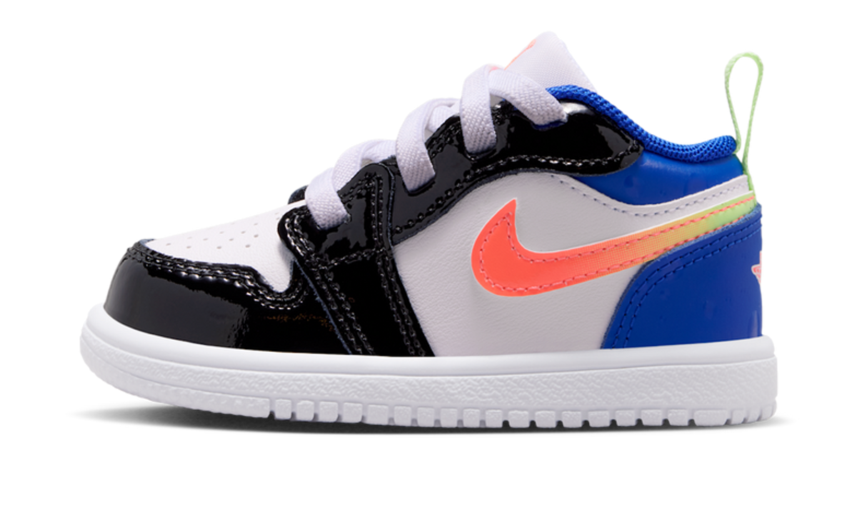 Air Jordan 1 Low ALT SE White Black Royal Bright Mango (TD) II1251-100 — Vista 1