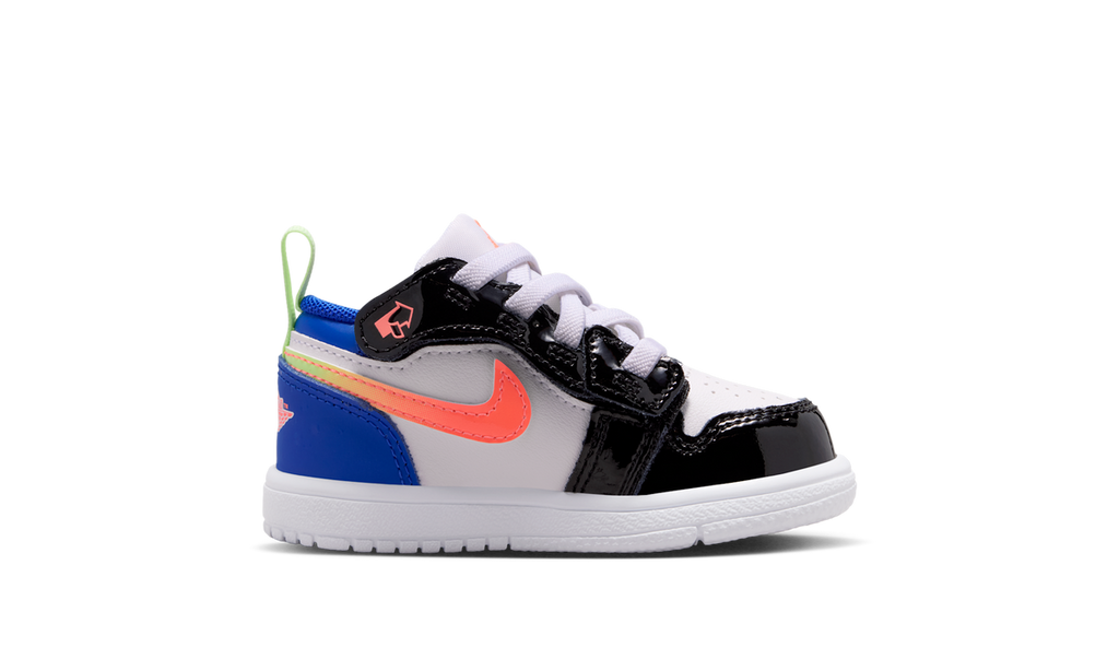Air Jordan 1 Low ALT SE White Black Royal Bright Mango (TD) II1251-100 — Vista 2