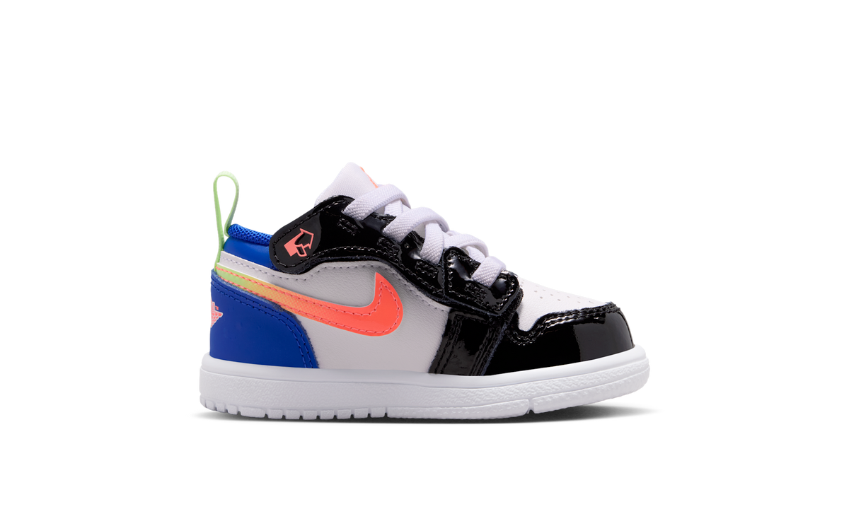 Air Jordan 1 Low ALT SE White Black Royal Bright Mango (TD) II1251-100 — Vista 2