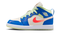 Air Jordan 1 Mid SE Game Royal Barely Volt Infrared (PS) II1256-400 — Vista 1