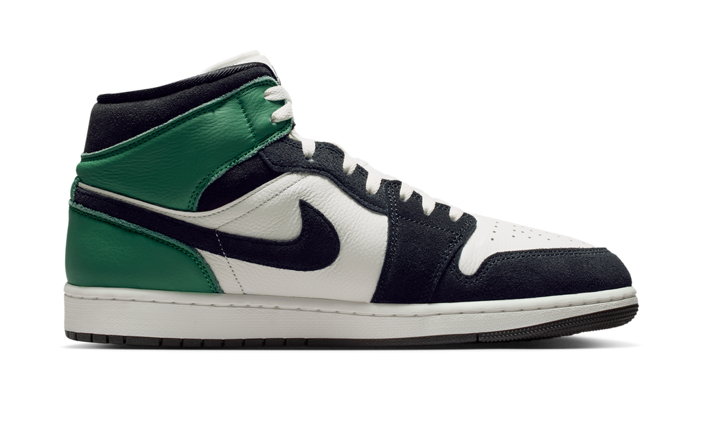 Air Jordan 1 Mid SE Lucky Green II9812-100 — Vista 2