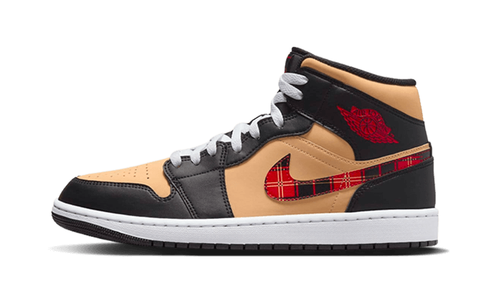 Air Jordan 1 Mid SE Barely Grape Iridescent Swoosh (GS) IM4419-500 — Vista 1