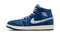 Air Jordan 1 Mid Metallic Blue IM5128-001 — Vista 1