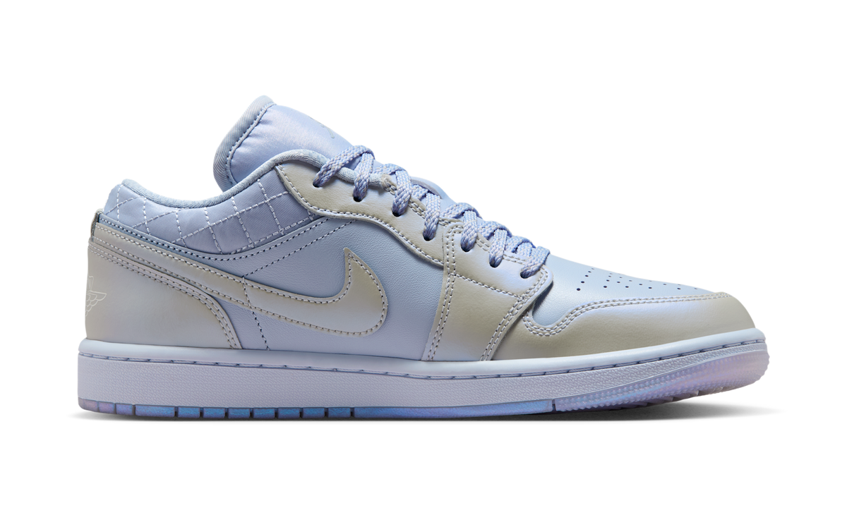 Air Jordan 1 Low SE Ghost Pearlized Quilt (Women's) IM5129-010 — Vista 2