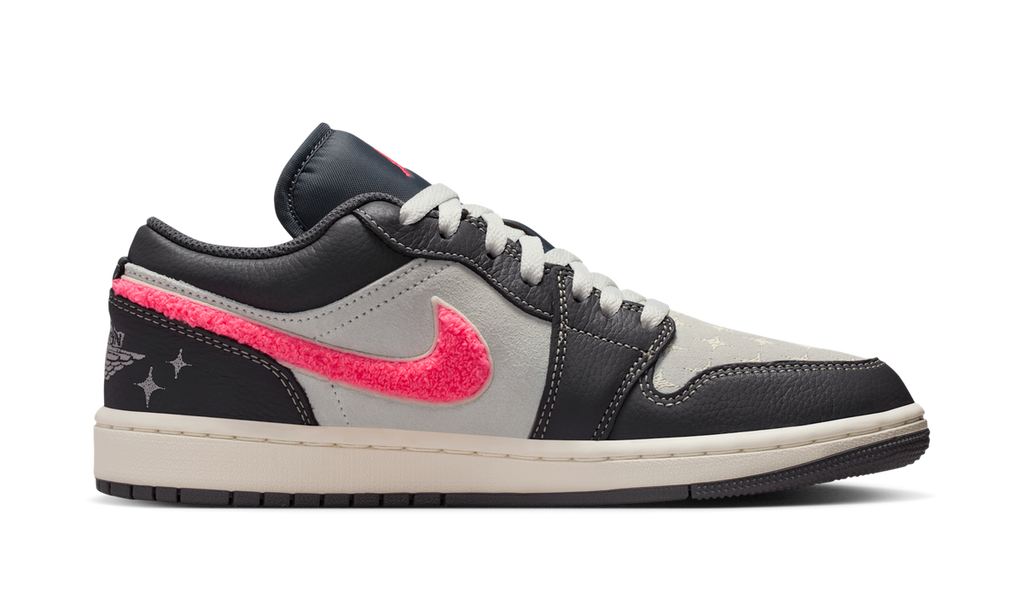 Air Jordan 1 Low Light Graphite Hot Punch (Women's) IM6565-014 — Vista 2