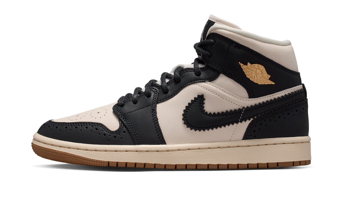 Air Jordan 1 Mid SE Off Noir Chalk (Women's) IO0760-001 — Vista 1