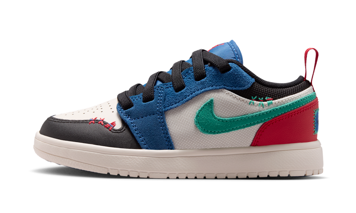 Air Jordan 1 Low ALT SE True Blue Red Kinetic Green (PS) IO2054-401 — Vista 1