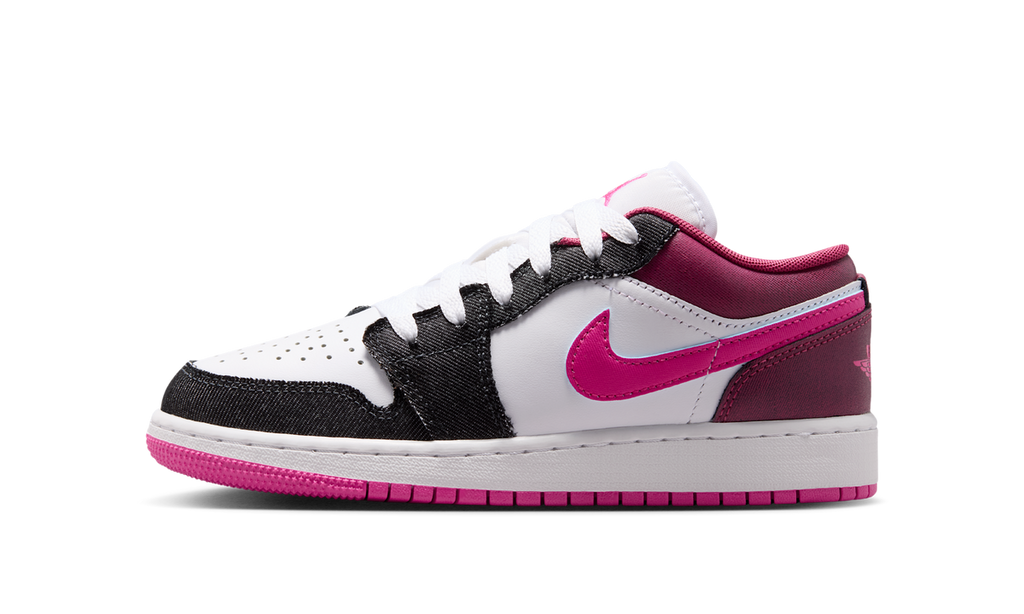 Air Jordan 1 Low SE Off Noir Desert Pink (GS) IO2067-001 — Vista 1