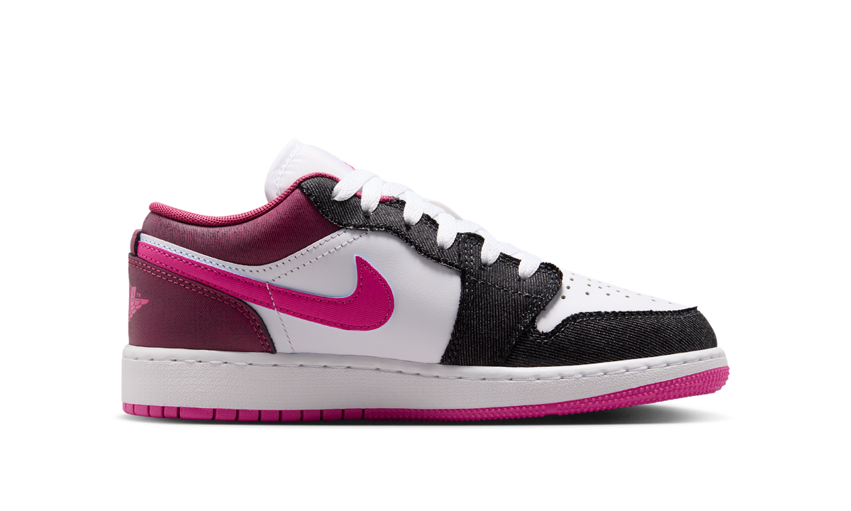 Air Jordan 1 Low SE Off Noir Desert Pink (GS) IO2067-001 — Vista 2