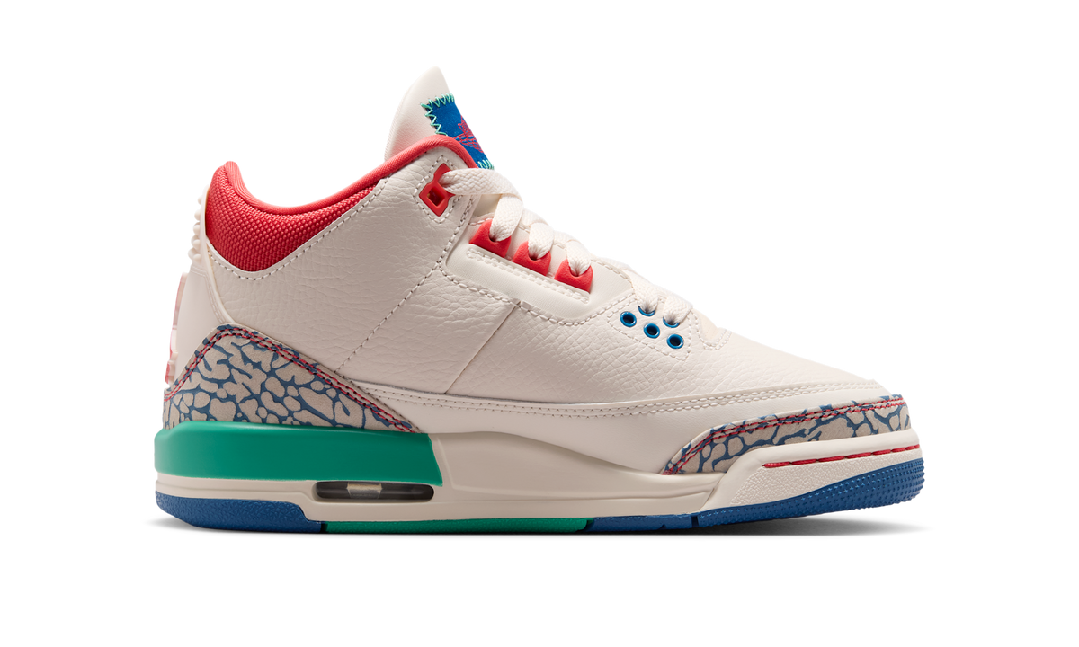 Air Jordan 3 Retro Play Your Way (GS) IO2076-100 — Vista 2