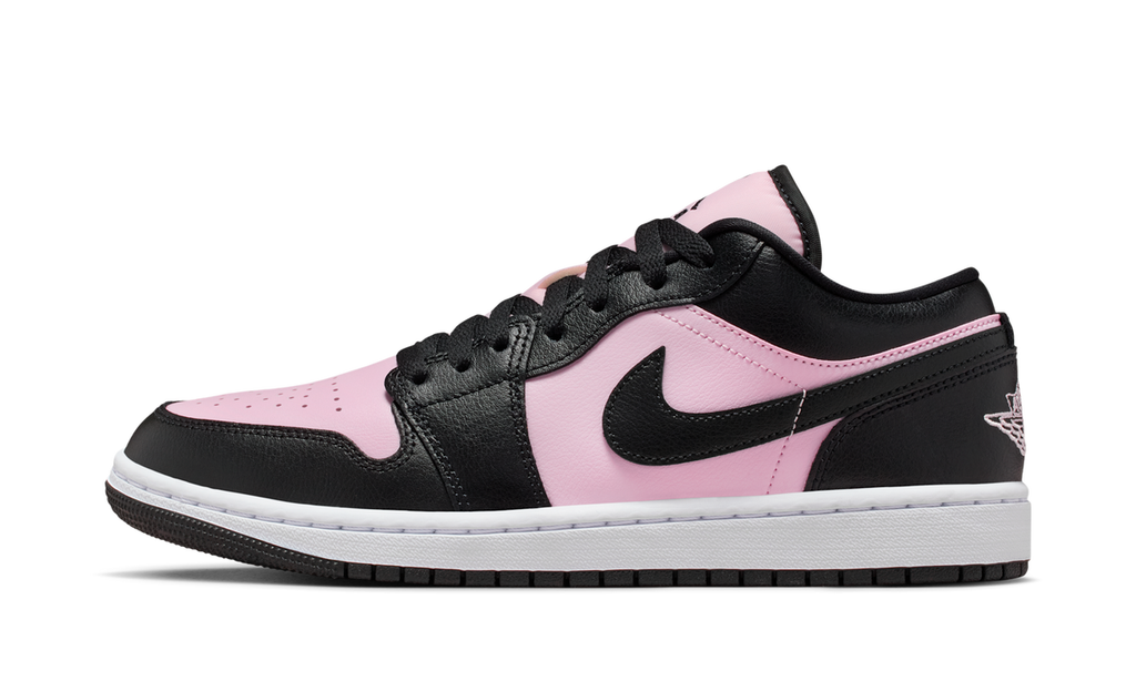 Air Jordan 1 Low Pink Foam Black (Women's) IO3394-663 — Vista 1