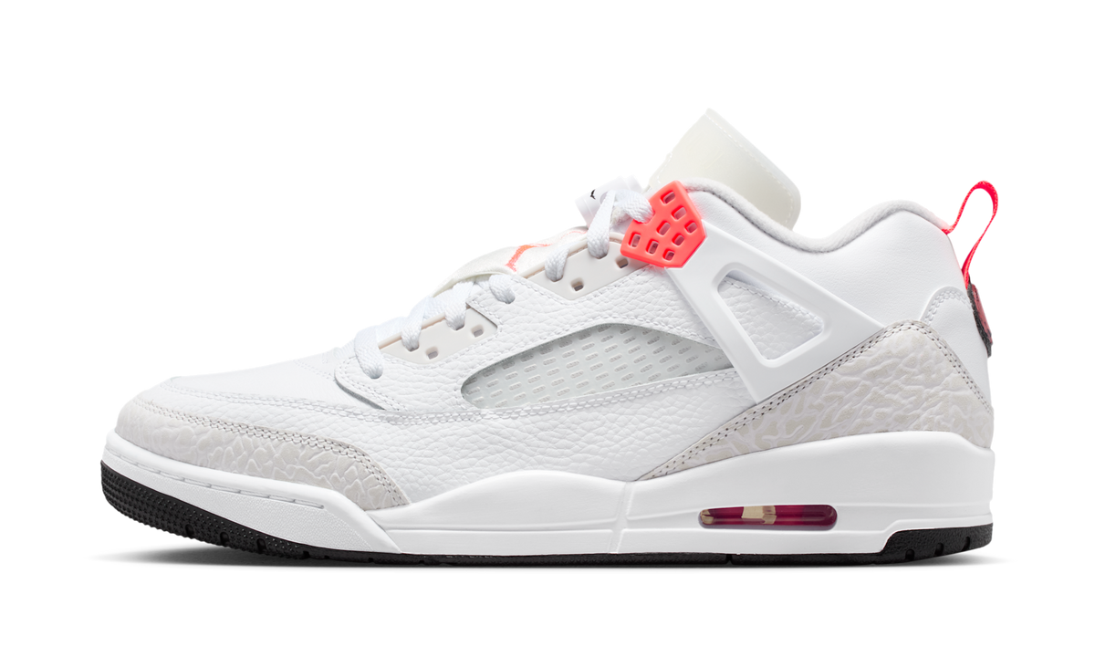 Air Jordan Spizike Low White Bright Crimson IQ0305-100 — Vista 1