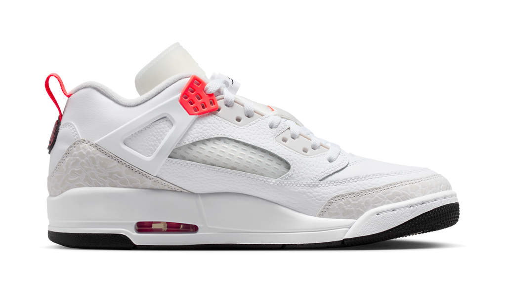 Air Jordan Spizike Low White Bright Crimson IQ0305-100 — Vista 2