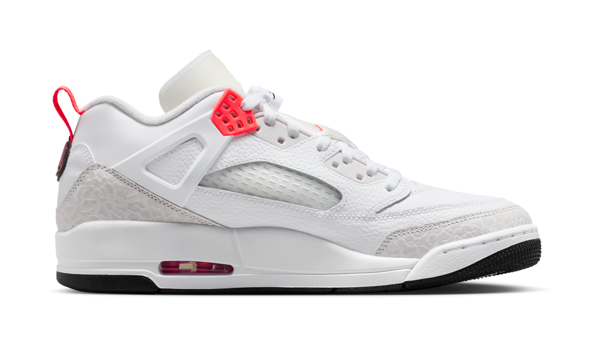 Air Jordan Spizike Low White Bright Crimson IQ0305-100 — Vista 2