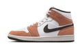 Air Jordan 1 Mid Light Cognac (Women's) IQ0306-133 — Vista 1