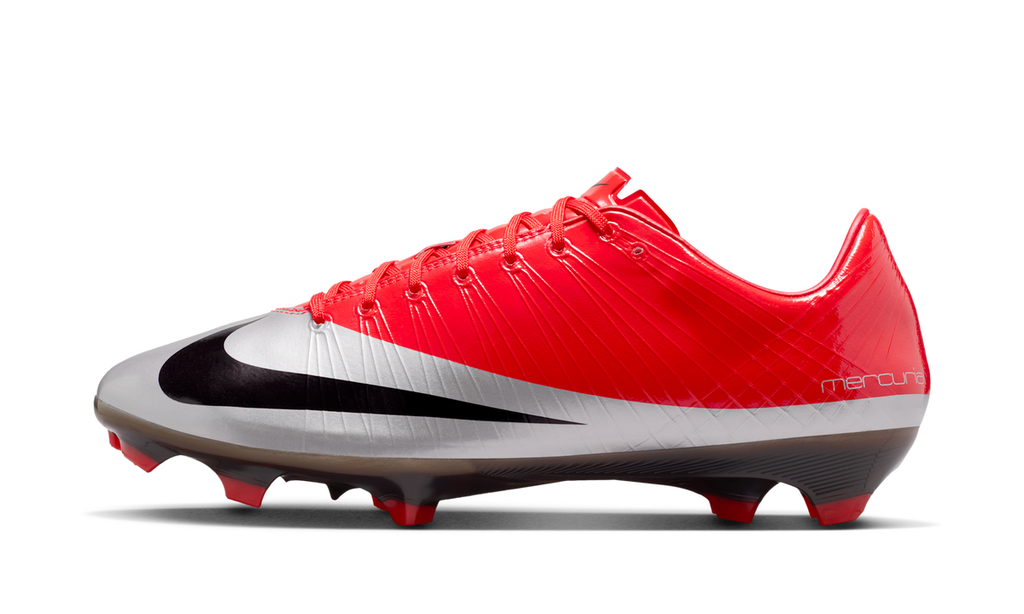 Nike Zoom Mercurial Vapor Superfly 1 RGN FG SE CR7 Max Orange Metallic Silver IQ2995-801 — Vista 1
