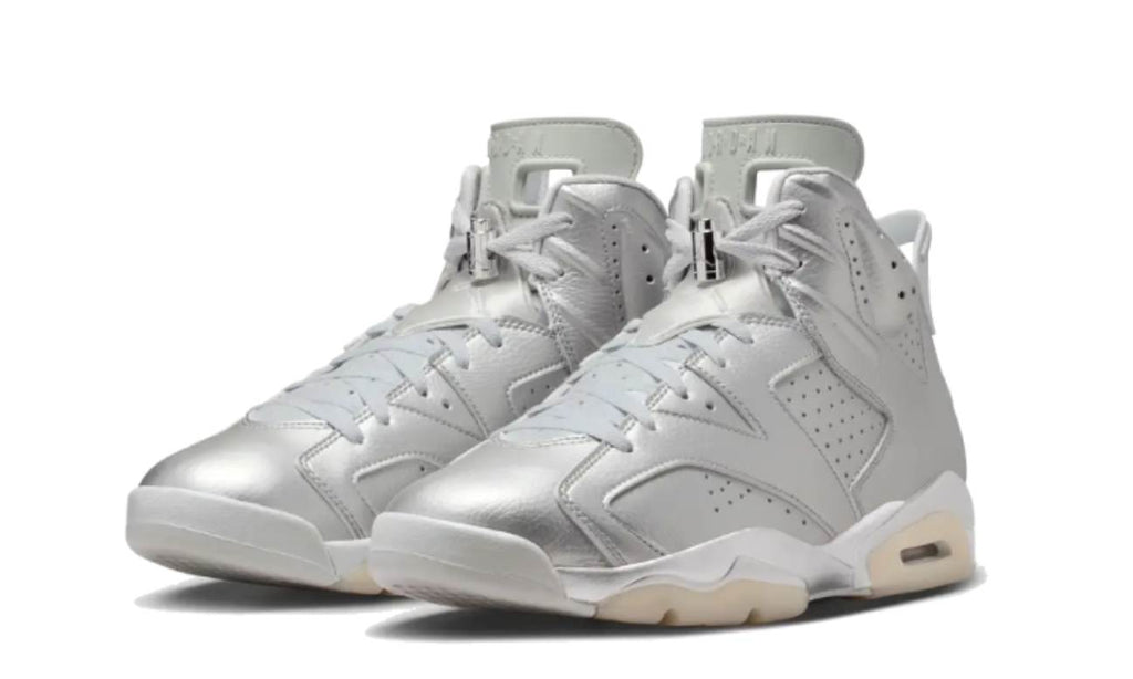 PSG x Air Jordan 6 Metallic Silver IQ5135-001 — Vista 2