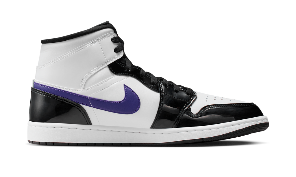 Air Jordan 1 Mid SE Mismatch Swoosh IQ9387-010 — Vista 2