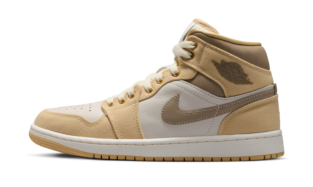 Air Jordan 1 Mid Khaki Sesame (Women's) IR2011-247 — Vista 1