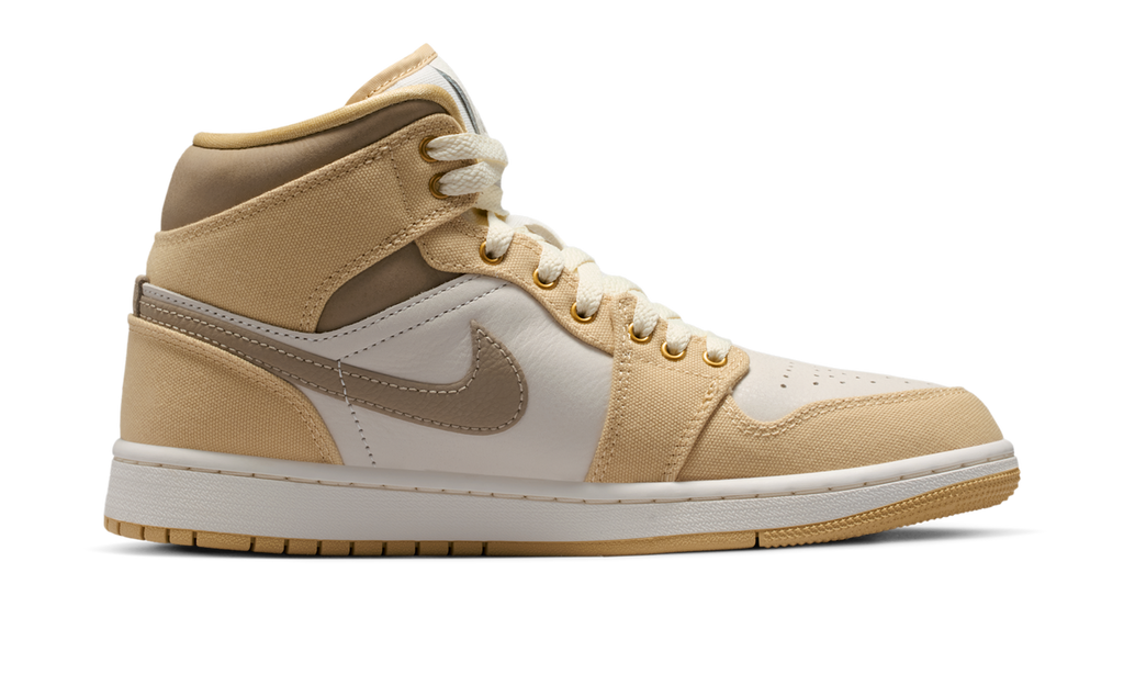 Air Jordan 1 Mid Khaki Sesame (Women's) IR2011-247 — Vista 2