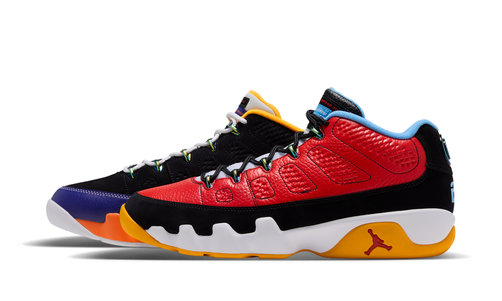 Air Jordan 9 Retro Low What The Kilroy IV6476-010 — Vista 1