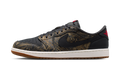 Air Jordan 1 Retro Low OG Laser Black University Red IV6750-001 — Vista 1
