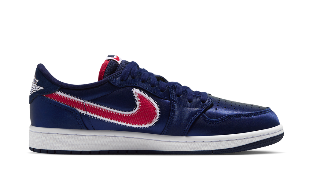 Air Jordan 1 Retro Low OG Howard University Bison IX8478-410 — Vista 2