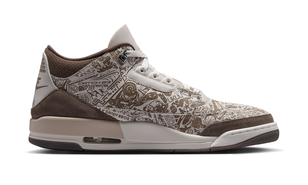 Air Jordan 3 Retro Laser Palomino JA1369-001 — Vista 2
