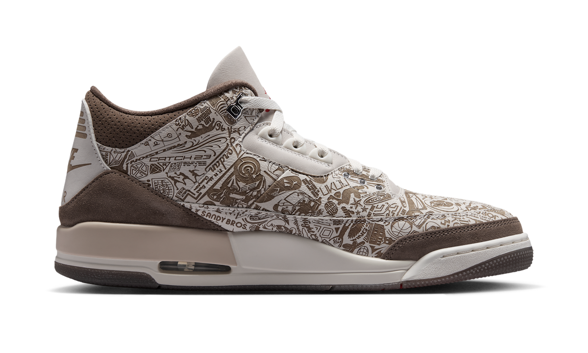 Air Jordan 3 Retro Laser Palomino JA1369-001 — Vista 2