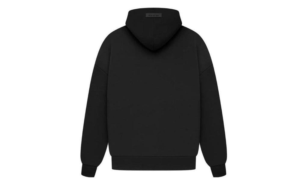 Fear of God Essentials Arch Logo Hoodie Jet Black