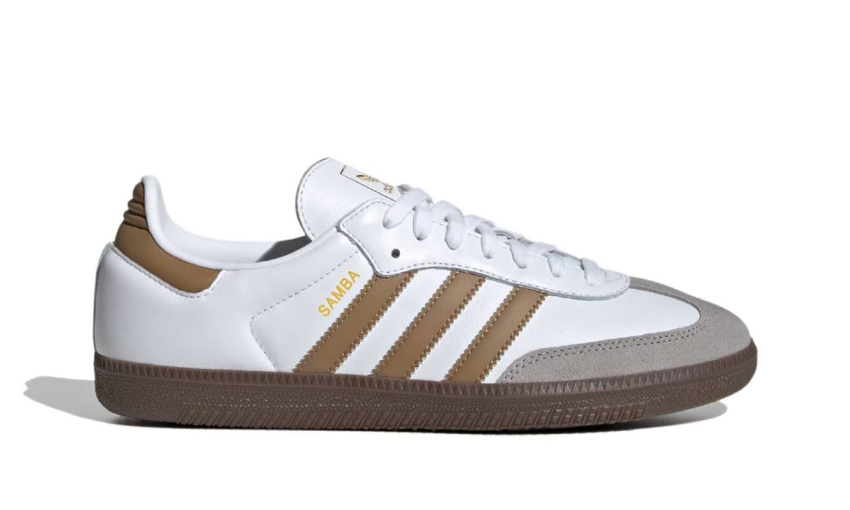 Adidas Samba OG Cloud White Brown Desert