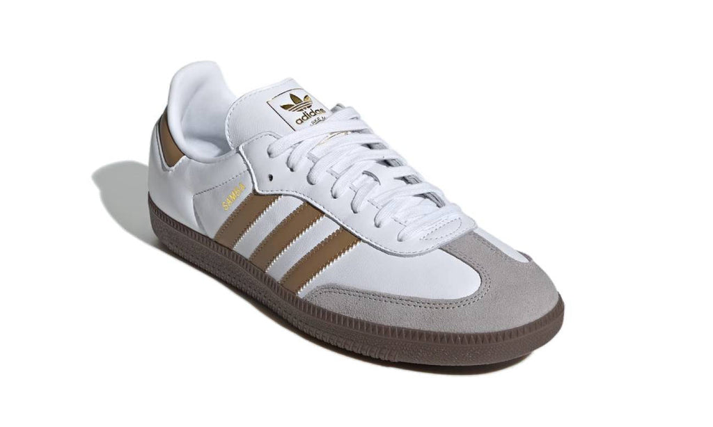 Adidas Samba OG Cloud White Brown Desert