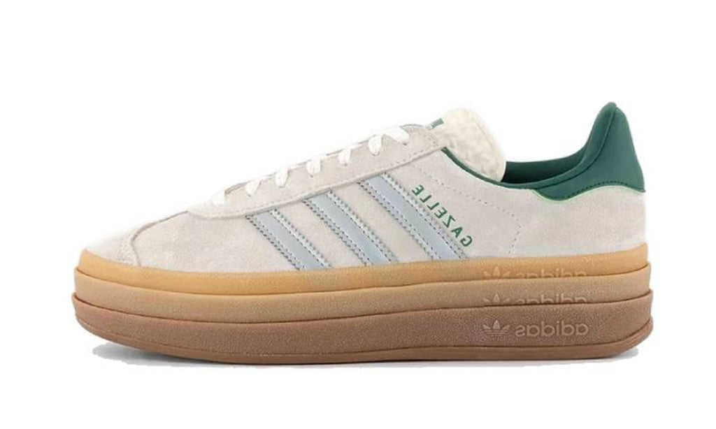 Adidas Gazelle Bold Silver Metallic Green