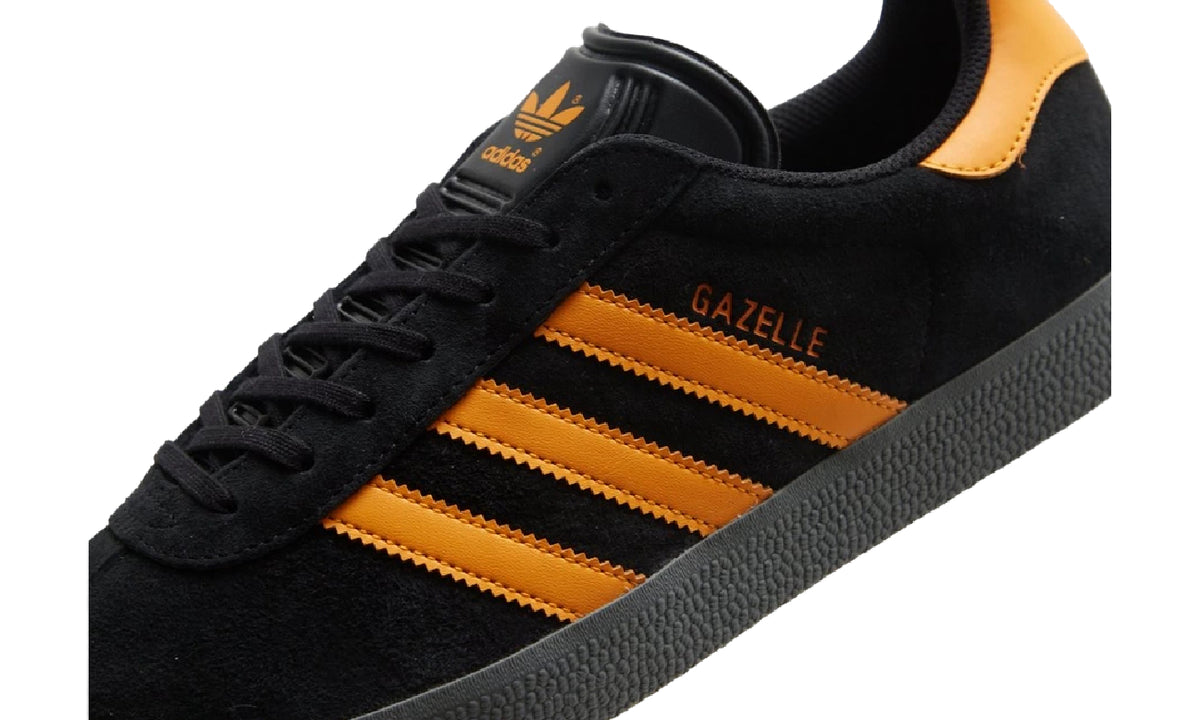 Adidas Gazelle Black Collegiate Orange
