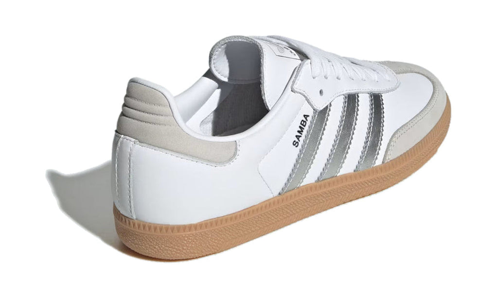 Adidas Samba OG White Silver Metallic Grey