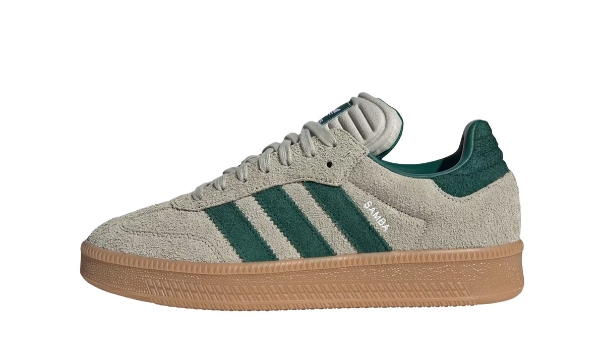 Adidas Samba XLG Putty Grey Collegiate Green Gum