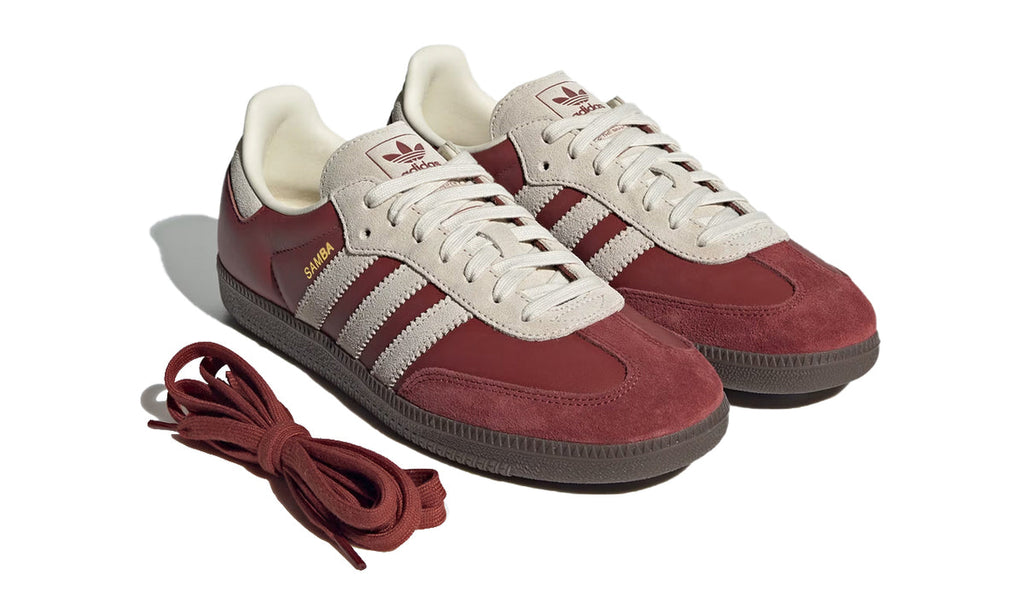 Adidas Samba OG Preloved Ruby Cream White