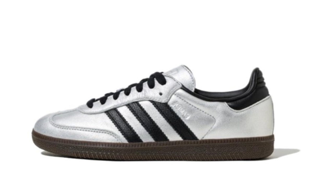 Adidas Samba OG Silver Black Gum