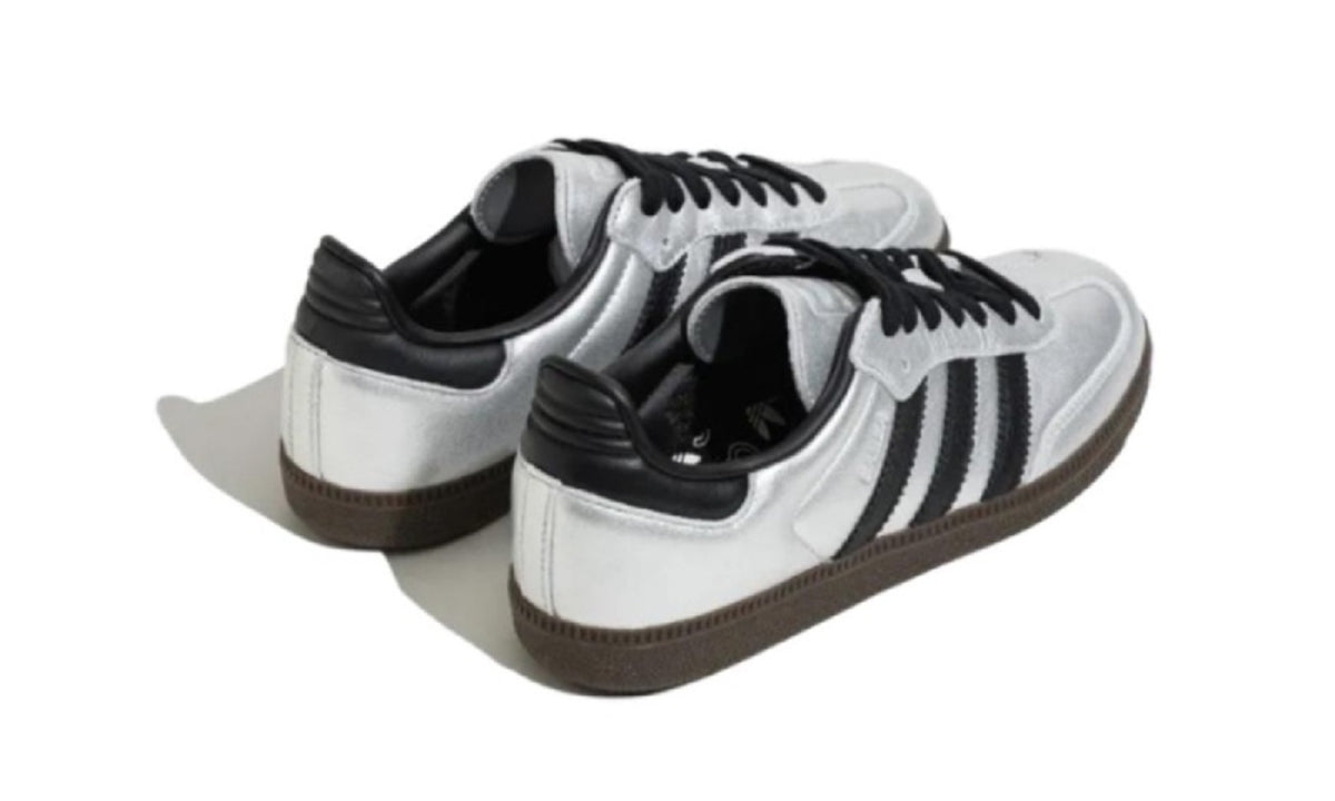 Adidas Samba OG Silver Black Gum